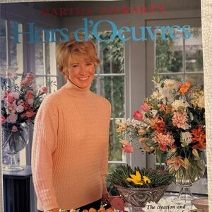 First Paperback Edition 1984 Martha Stewart’s Hors d’ Oeuvres.